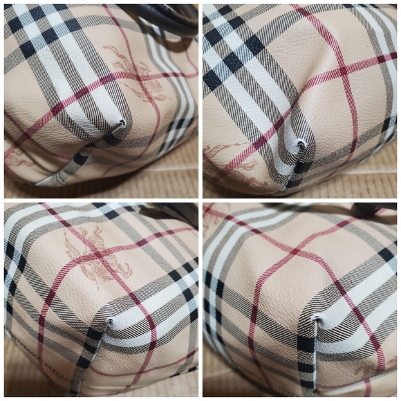 BURBERRY Haymarket Check Small Salisbury Tote Bag - Picture 6 of 11